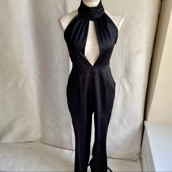 70s halter jumpsuit